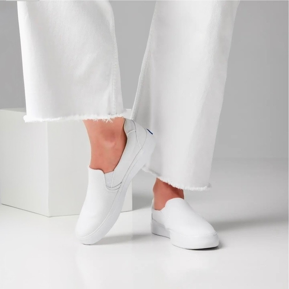 Keds White Slip-On Sneakers